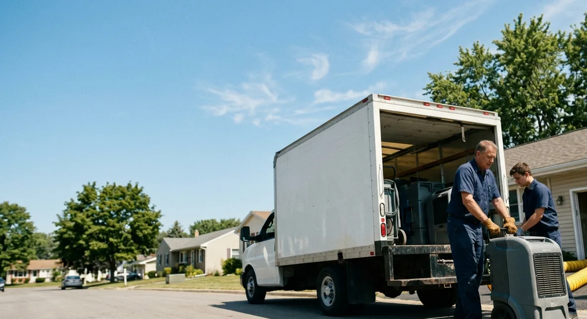 Water Damage Cleanup in Carbondale, KS near me